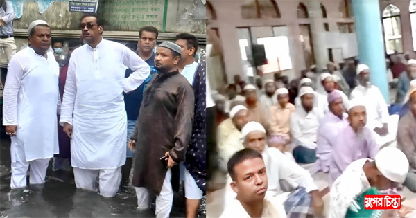 অবশেষে বহু বছর পর জলাবদ্ধতা মুক্ত হলো লালপুর