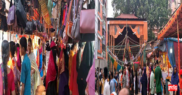 ২৯০ বছরের পুরানো ঐতিহ্যের জিউর আখড়ার মন্দিরের বৈশাখী মেলা