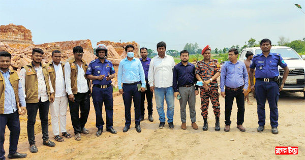 লক্ষণখোলায় এক ইটভাটার উৎপাদন &nbsp;বন্ধ করলো প্রশাসন