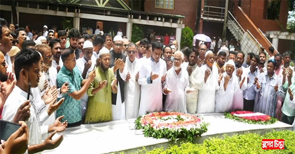 বঙ্গবন্ধুর সমাধিতে দীপের শ্রদ্ধা নিবেদন