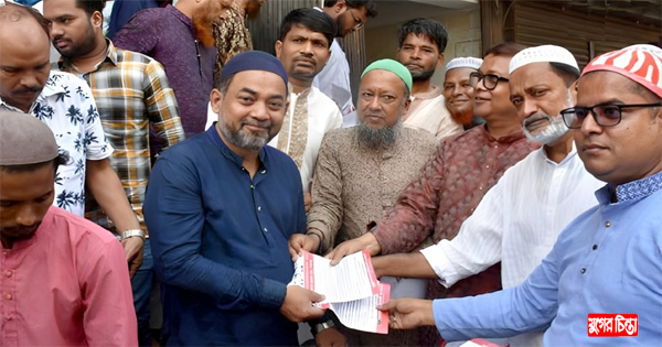 নগরীতে বিভিন্ন মসজিদে মহানগর বিএনপির লিফলেট বিতরণ