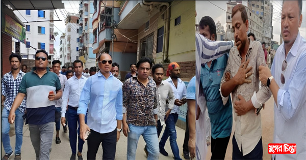 পুলিশের বাধা উপেক্ষা করে ও অবস্থান কর্মসূচিতে সায়েমের চমক &nbsp;