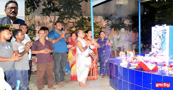 খোকন সাহার রোগ মুক্তি ও সুস্থ্যতা কামনায় পল এর উদ্যোগে প্রার্থনা