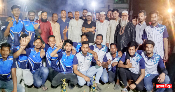 কুতুবপুরে রিপন স্মৃতি সংসদ ক্রিকেট টুর্নামেন্টের পুরস্কার বিতরণ