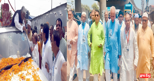 গাসিক নির্বাচনে নৌকার প্রার্থীর পক্ষে না.গঞ্জ আ.লীগের প্রচারণা