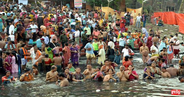 লাঙ্গলবন্দে দুদিনব্যাপী&nbsp;মহাষ্টমী স্নানোৎসব শুরু