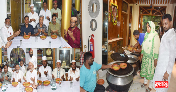 আইভীর বাড়িতে পবিত্র শোহাদায়ে কারবালা উপলক্ষে ফাতেহা শরীফ