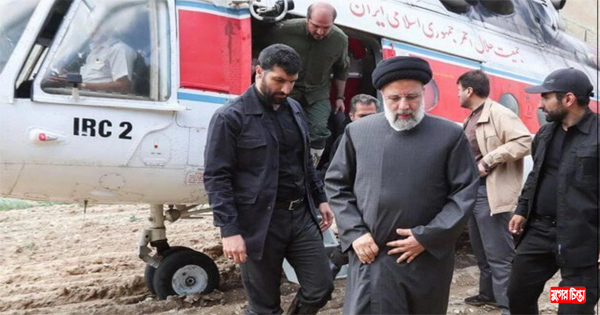 হেলিকপ্টার দুর্ঘটনার কবলে ইরানের প্রেসিডেন্ট