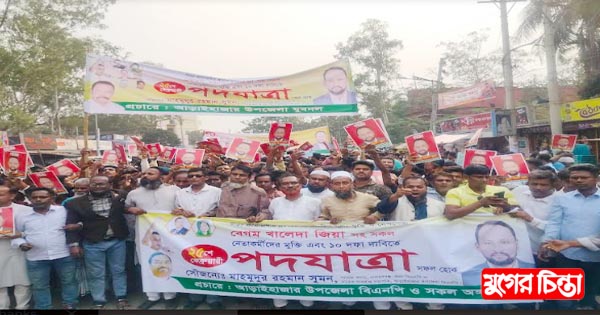 সুমনের নির্দেশনায় আড়াইহাজার বিএনপি&lsquo;র তাক লাগানো শোডাউন