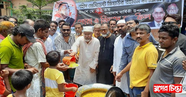 জিয়ার শাহাদাৎ বার্ষিকীতে জাকির খানের পক্ষে দোয়া