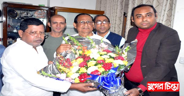 আনোয়ার&rsquo;কে ১৫নং ওয়ার্ড আ&rsquo;লীগের সভাপতি ও সাধারণ সম্পাদকের শুভেচ্ছা