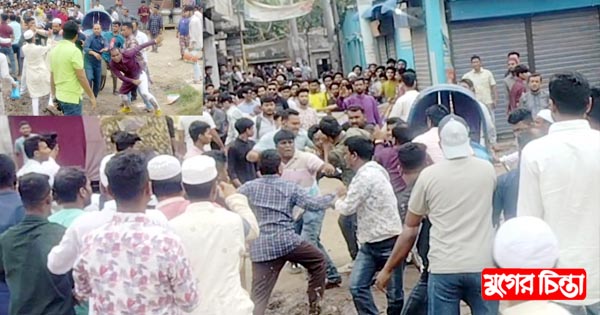 আজাদ বলয়ের দুই গ্রুপের সংঘর্ষ