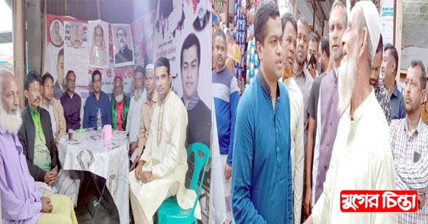 সনমান্দী ইউনিয়নের ২নং ওয়ার্ডে দীপের গণসংযোগ