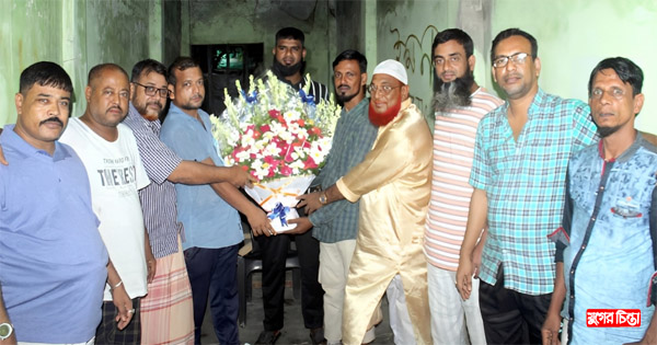 জাহাঙ্গীর আলম জনি&rsquo;কে খাজা বাবা আশেকান বৃন্দ&rsquo;র পক্ষ থেকে শুভেচ্ছা