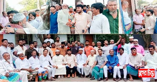 ঈদ পরবর্তী কুশল বিনিময়ে আলীরটেকে সায়েম আহম্মেদ
