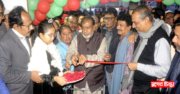 জাতীয় পার্টির নবনির্মিত কার্যালয়ের&nbsp;শুভ উদ্বোধন করেন সেলিম ওসমান