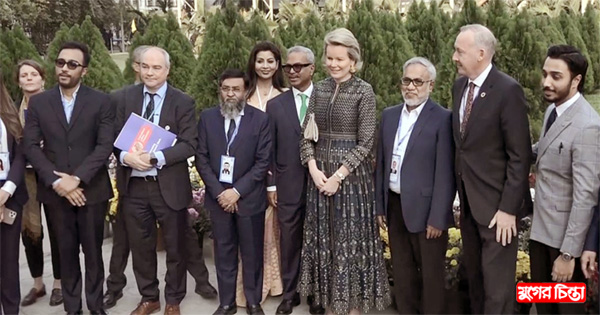 পোশাক কারখানা পরিদর্শন করতে বিসিকে বেলজিয়ামের রানী