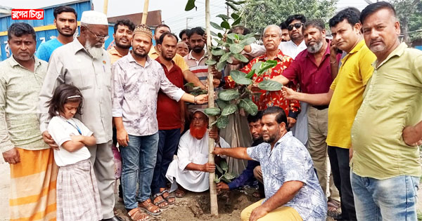 প্রধানমন্ত্রীর জন্মদিনে ছাত্রলীগের সভাপতি শরিফুল হকের বৃক্ষরোপণ