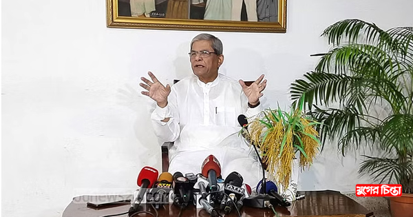 খালেদা জিয়াকে জেলে পাঠানোর হুমকি দিয়ে আন্দোলন দমানো যাবে না-ফখরুল