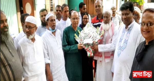 বন্দরে অসুস্থ আ&rsquo;লীগ নেতার বাসায় খোঁজ নিলেন আবদুল হাই