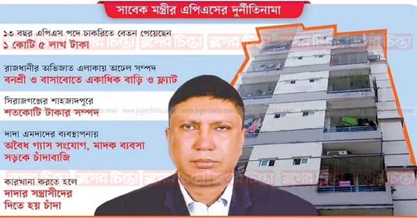 গাজীর এপিএস দাদা এমদাদের দুর্নীতি &lsquo;টক অব দ্য টাউন&rsquo;