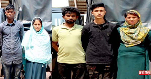 আড়াইহাজারে ৩টি পৃথক অভিযানে ৬ মাদক ব্যবসায়ী আটক