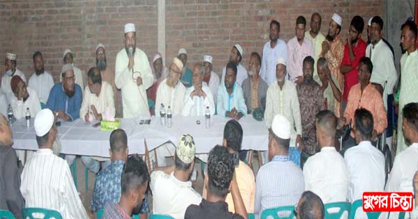 ফতুল্লায় আলীগঞ্জ পলাশ নগর নামকরণ করার লক্ষ্যে আলোচনা সভা