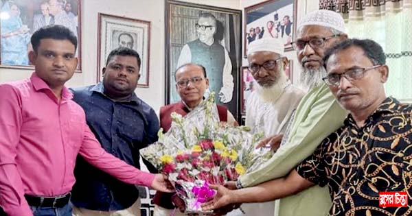 আবদুল হাইকে আবদুল্লাহ বাবুর শুভেচ্ছা