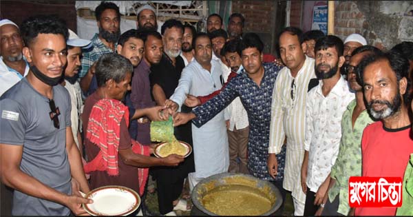 দিনব্যাপী বিভিন্ন স্পটে মহানগর যুবদলের দোয়া ও খাবার বিতরণ