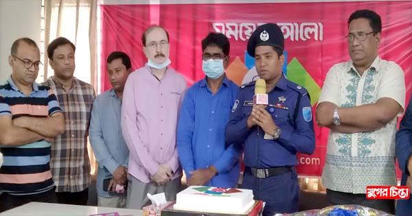 নারায়ণগঞ্জ প্রেসক্লাবে &lsquo;সময়ের আলো&rsquo; পত্রিকার প্রতিষ্ঠাবার্ষিকীপালন