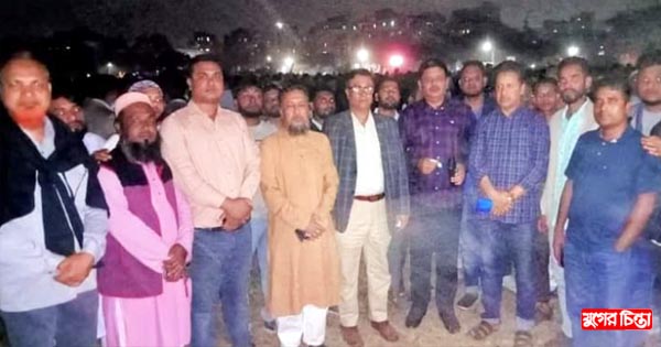 ঢাকার মাঠে নারায়ণঞ্জ মহানগর বিএনপি