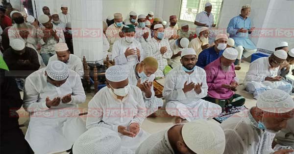 শ্রমিক নেতা এসটি আলমগীরের দোয়া