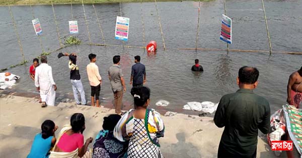 দুই বছর পর লাঙ্গলবন্দে মহাষ্টমী স্নানোৎসব শুরু, পুণ্যার্থীদের ভিড়
