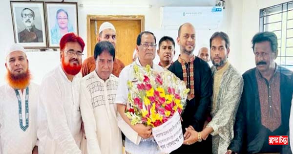 আনোয়ার হোসেনকে মহানগর কৃষকলীগের শুভেচ্ছা