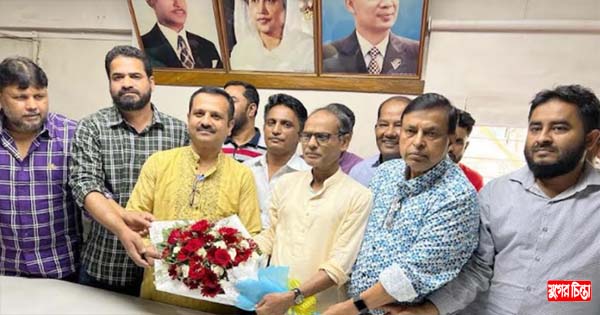এড. আব্দুস সালামকে নাসিরের নেতৃত্বে তারাব পৌর বিএনপির শুভেচ্ছা