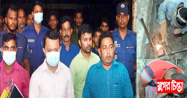 সিদ্ধিরগঞ্জে ৫ কারখানার অবৈধ গ্যাস সংযোগ বিচ্ছিন্ন ও জরিমানা