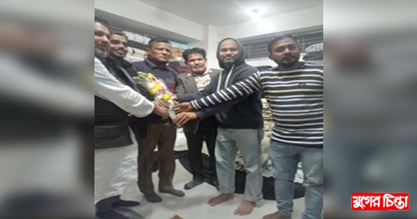 এসটি আলমগীরের বিবাহ বার্ষিকীতে যুবলীগ নেতৃবৃন্দের ভালোবাসায় সিক্ত