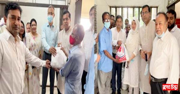 আইনজীবী সহকারীদের (মুহুরী) মাঝে ঈদ শুভেচ্ছা উপহার বিতরণ