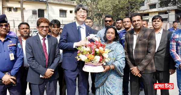 নাসিকের প্রকল্প পরিদর্শনে জাপানী রাষ্ট্রদূত