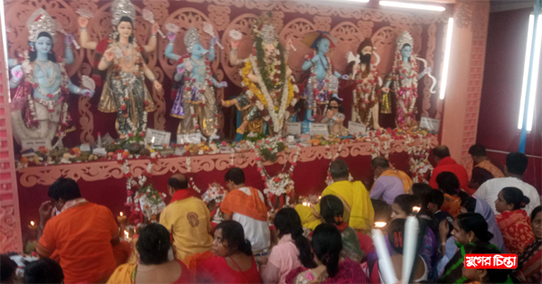 নৃসিংহ জিউর মন্দিরে&nbsp;দশ অবতার পূজা
