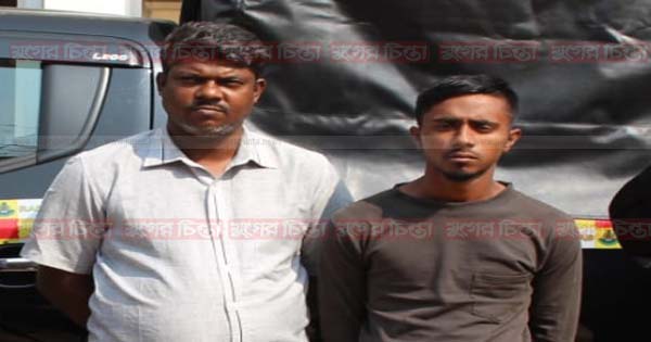 প্রাইভেটকারের ভিতর মিললো ৪২ কেজি গাঁজা, আটক ২