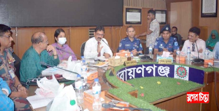 ধুমপান ও তামাক নিয়ন্ত্রণে জেলা টাস্কফোর্স কমিটির সভা
