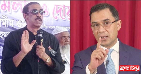 মায়ের জন্য দরদ থাকলে দেশে আসতো:শামীম ওসমান