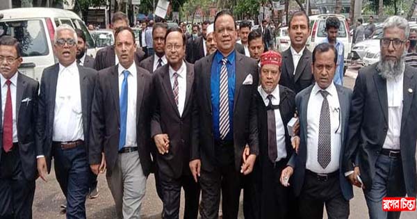 বার কাউন্সিল নির্বাচনী প্রচারণা নারায়ণগঞ্জ আদালতে