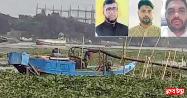 শীতলক্ষ্যার নদীতে অবৈধ ড্রেজারে চলছে বালু ব্যবসা