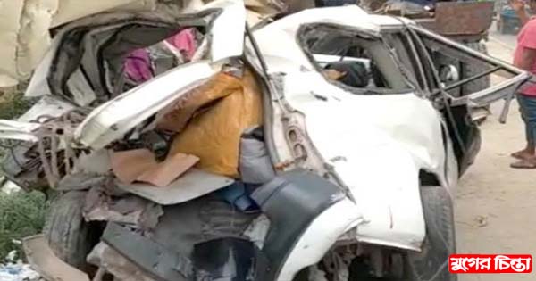 রূপগঞ্জে ট্রাক-প্রাইভেটকারের ত্রিমুখী সংঘর্ষে প্রবাসীর মৃত্যু
