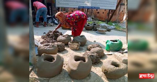 বন্দরে গ্যাস সংকটে বেড়েছে&nbsp;মাটির চুলার চাহিদা