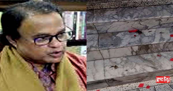 মাহবুবুর রহমান মাসুমের বাড়ির সামনে বোমা হামলা