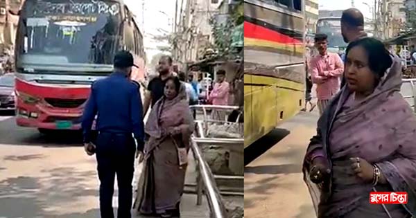 রাস্তায় মেয়র আইভী, অবৈধ স্টপেজ বন্ধে দিলেন নির্দেশনা