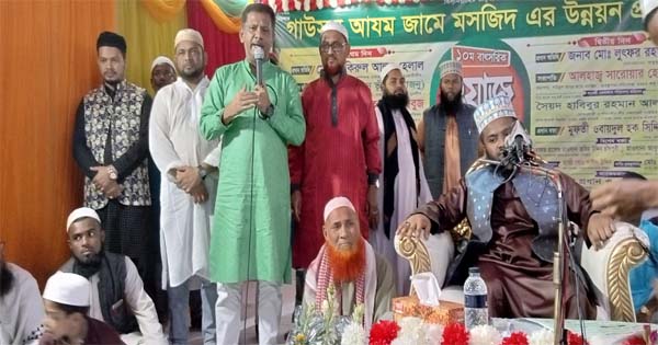 ফতুল্লা গাউসুল আযম জামে মসজিদে ২দিন ব্যাপী ওয়াজ মাহফিল&rsquo;র আয়োজন
